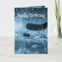 Score Big Birthday Ice Hockey Sport