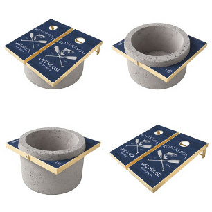 Score Big! Official Cornhole Boards - American Fla Set
