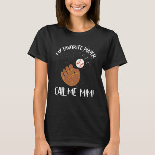 Score Big with the Call Me Mimi Baseball Squad Spo T-Shirt