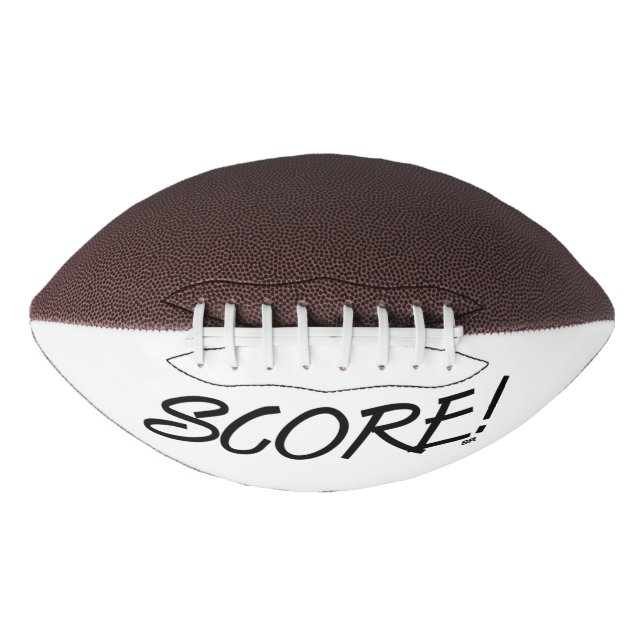 Score black and white football (Front)