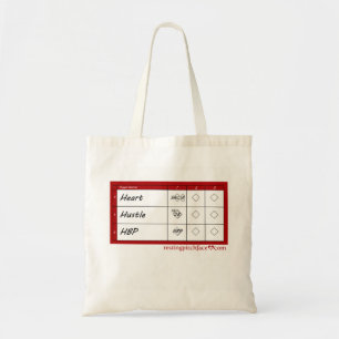 Score Card Tote Bag
