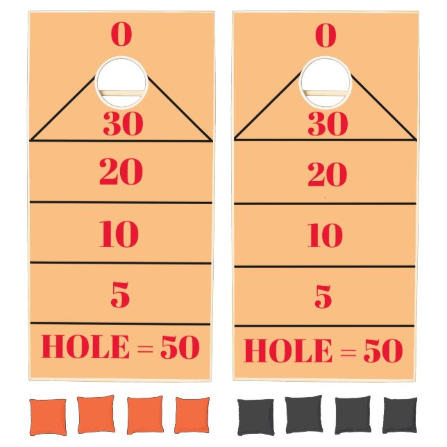 Score corn hole game (Set)