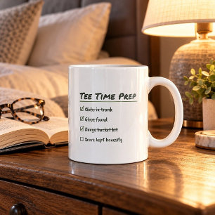Score Kept Mostly Honestly Funny Coffee Mug