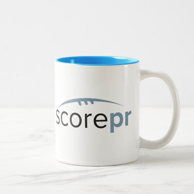 Score PR Mug-Fool's Gold, California Two-Tone Coffee Mug (Right)
