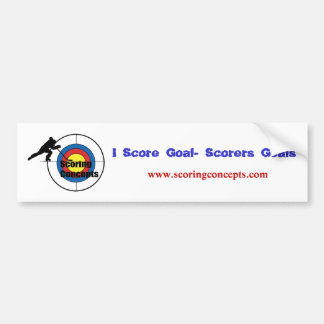 Scoring Concepts Bumper Sticker