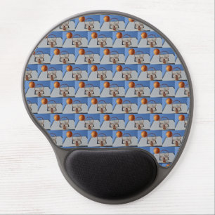 Scoring Points At Basketball,   Gel Mouse Pad