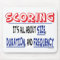 Scoring - Size, Duration, and Frequency Mousepad