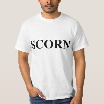 Scorn - Logo T-shirt by EaracheRecords at Zazzle