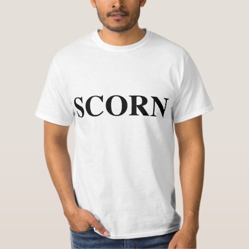 Scorn _ logo t_shirt