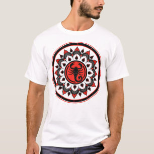 Scorpio 2026 Phoenix Zodiac Mandala – Power & Dept T-Shirt