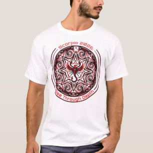 Scorpio 2026 Zodiac Mandala   Transformation Astro T-Shirt