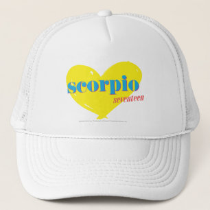 Scorpio 3 trucker hat