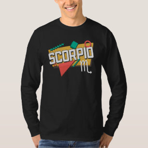 Scorpio 90s Horoscope Zodiac Sign Astrology T-Shirt