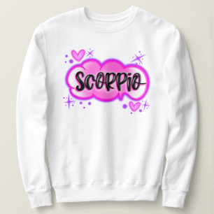 Scorpio Airbrush Style Sweatshirt