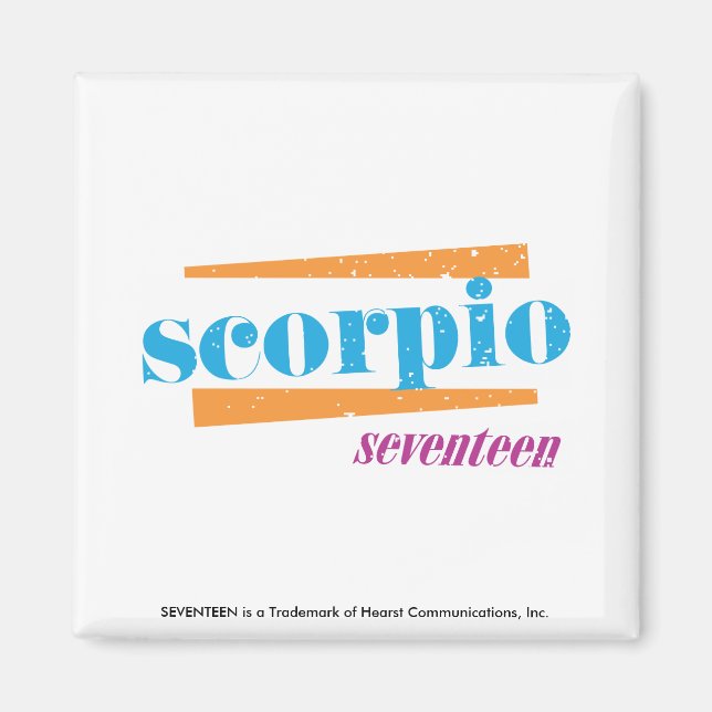 Scorpio Aqua Magnet (Front)