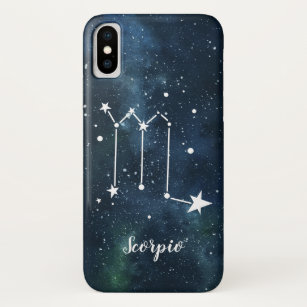 Scorpio   Astrological Zodiac Sign Constellation iPhone XS Case