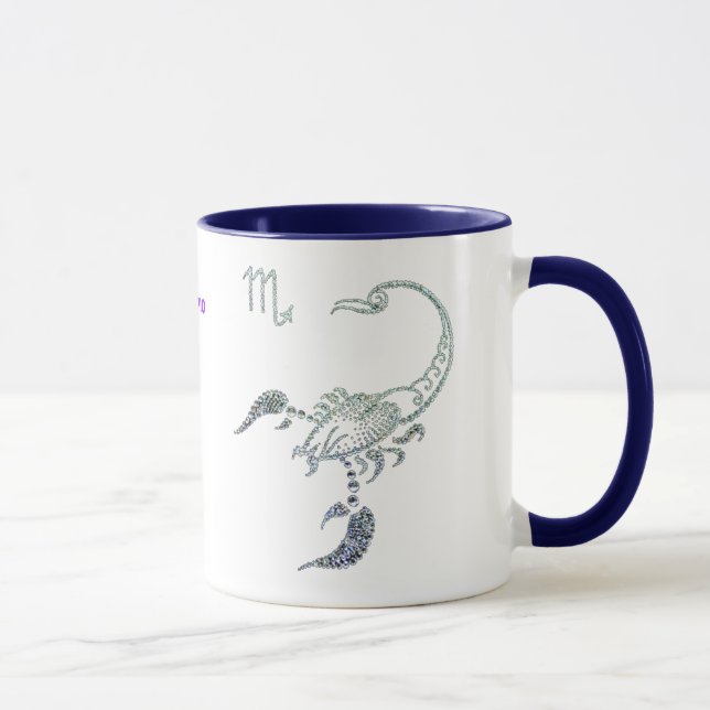 Scorpio Astrology Mug (Right)