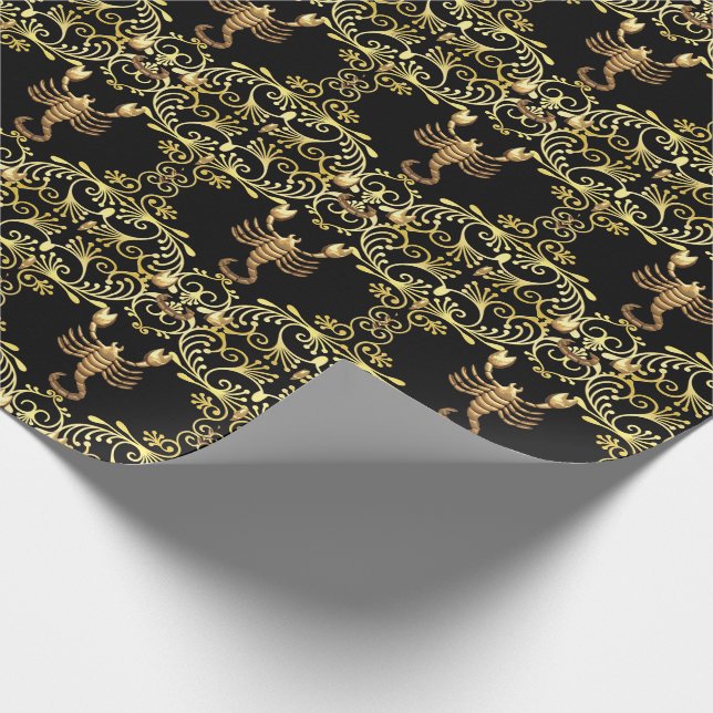 Scorpio Astrology Wrapping Paper (Corner)