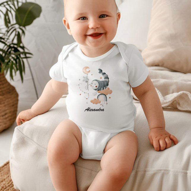 Scorpio Baby: Scorpio's Mystical Personalized Baby Bodysuit (Creator Uploaded)