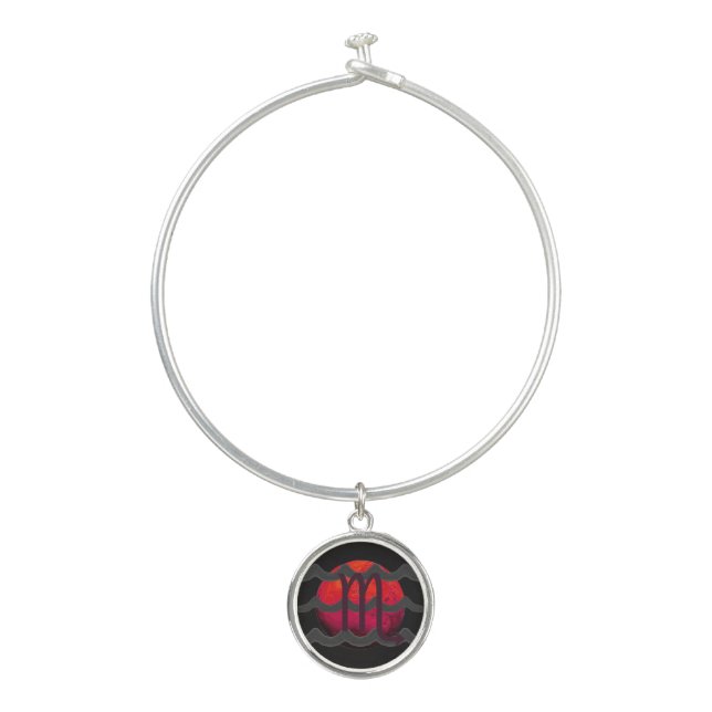 Scorpio  bangle bracelet (Front)