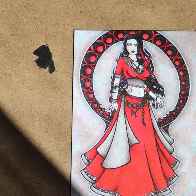Scorpio Belly Dancer postcards (Creator Uploaded)