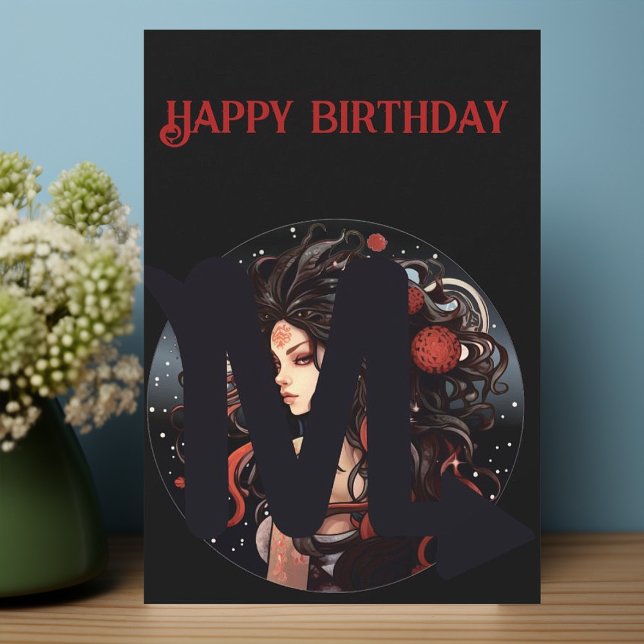  scorpio  birthday  card (Creator Uploaded)