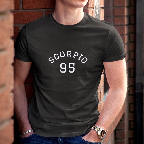 Scorpio  Black Birthday  T_Shirt