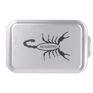 Scorpio Black Scorpion Star Sign Cake Pan