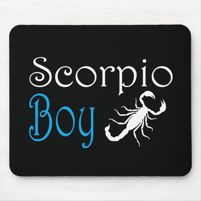 Scorpio boy mouse pad (Front)