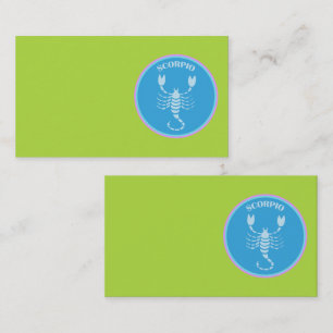 Scorpio Business Card