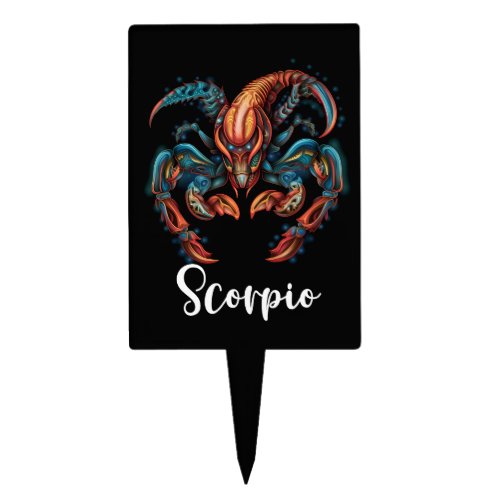 Scorpio Cake Topper