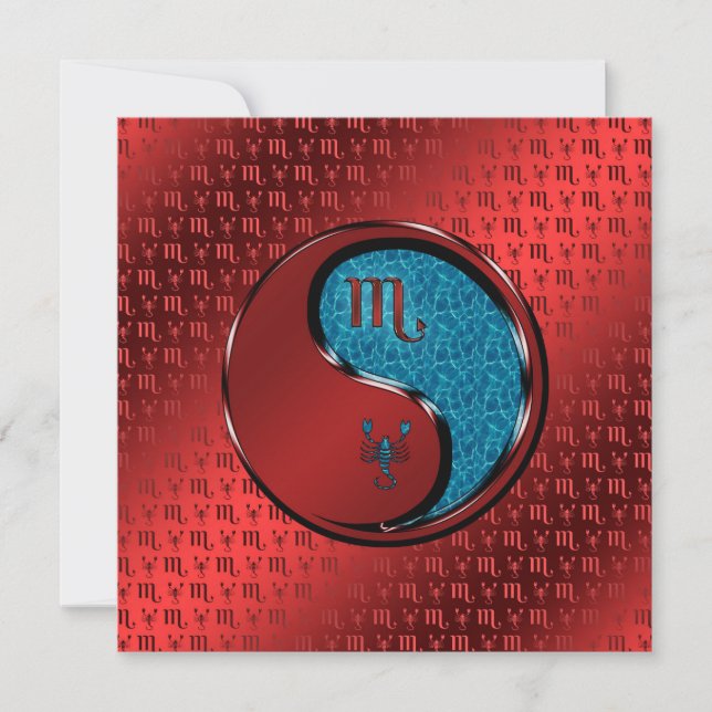 Scorpio Card (Front)