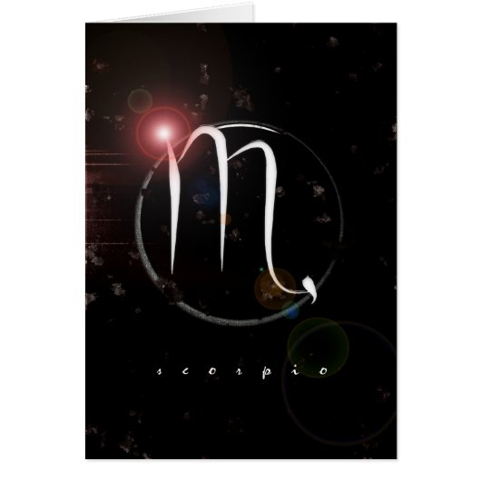 scorpio card (Front)