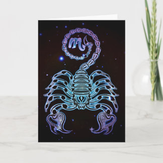 Scorpio Card