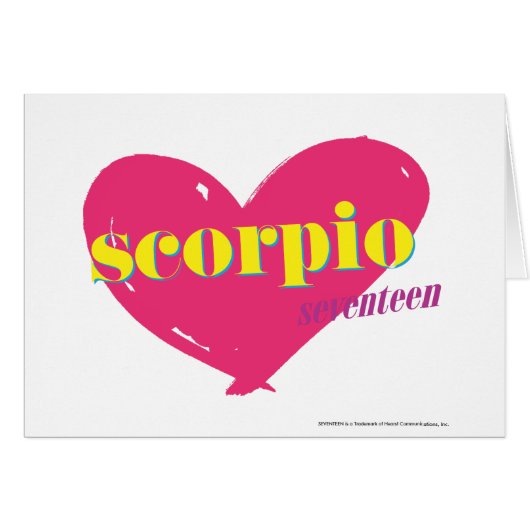 Scorpio Cards (Front Horizontal)