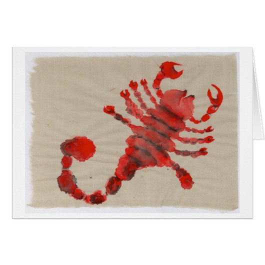 Scorpio Cards (Front Horizontal)