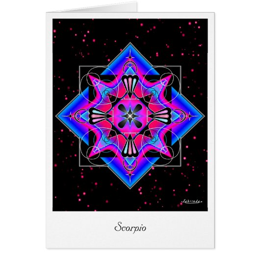 Scorpio Cards (Front)