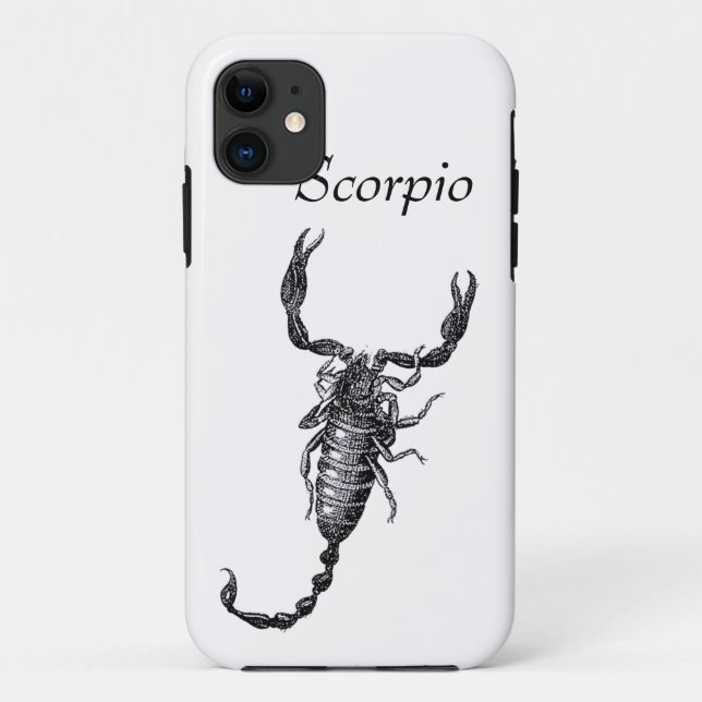 Scorpio Case-Mate iPhone Case (Back)