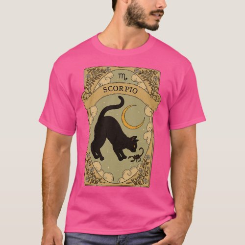Scorpio Cats Astrology T_Shirt