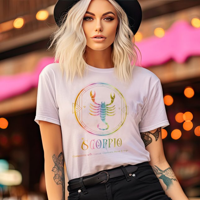 Scorpio Compatibility Designed T-Shirt (Creator Uploaded)