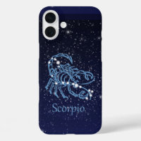 Scorpio Constellation and Zodiac Sign with Stars