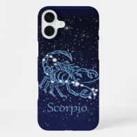 Scorpio Constellation and Zodiac Sign with Stars