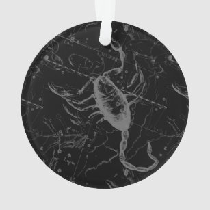 Scorpio Constellation by Hevelius 1690 Ornament