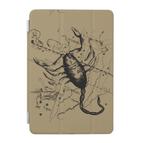 Scorpio Constellation Hevelius 1690 Decor iPad Mini Cover