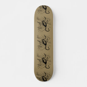 Scorpio Constellation Hevelius 1690 Engraving Skateboard