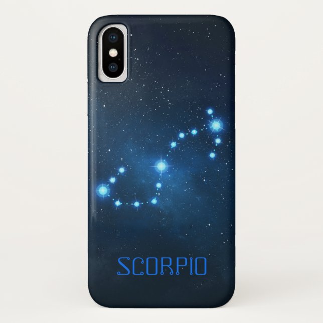 Scorpio Constellation Zodiac Case-Mate iPhone Case (Back)