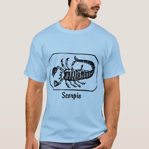 Scorpio _ Customized T_Shirt