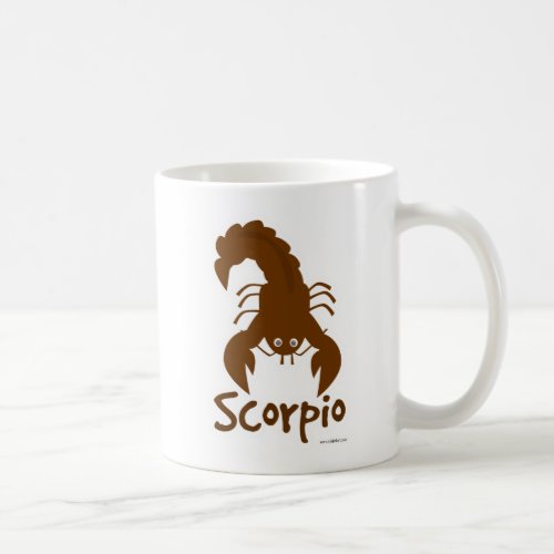 Scorpio Cute Scorpion Symbol 2_sided Coffee Mug