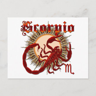Scorpio-Design-1 Postcard
