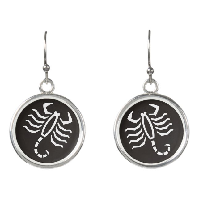 Scorpio Earrings (Front)